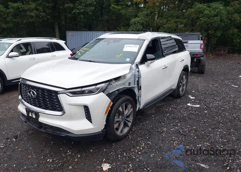 2024 Infiniti Qx60 Luxe Awd from USA, damaged, VIN 5N1DL1FS1RC340661